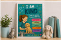 I Am Kind— Dauntless Daughters Affirmation Poster (Instant Download)