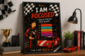 I Am Focused — Dauntless Daughters Affirmation Poster (Instant Download)